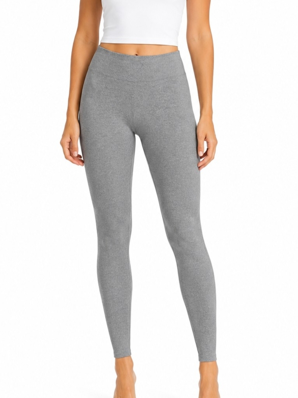 LC Lauren Conrad Gray Leggings NWT